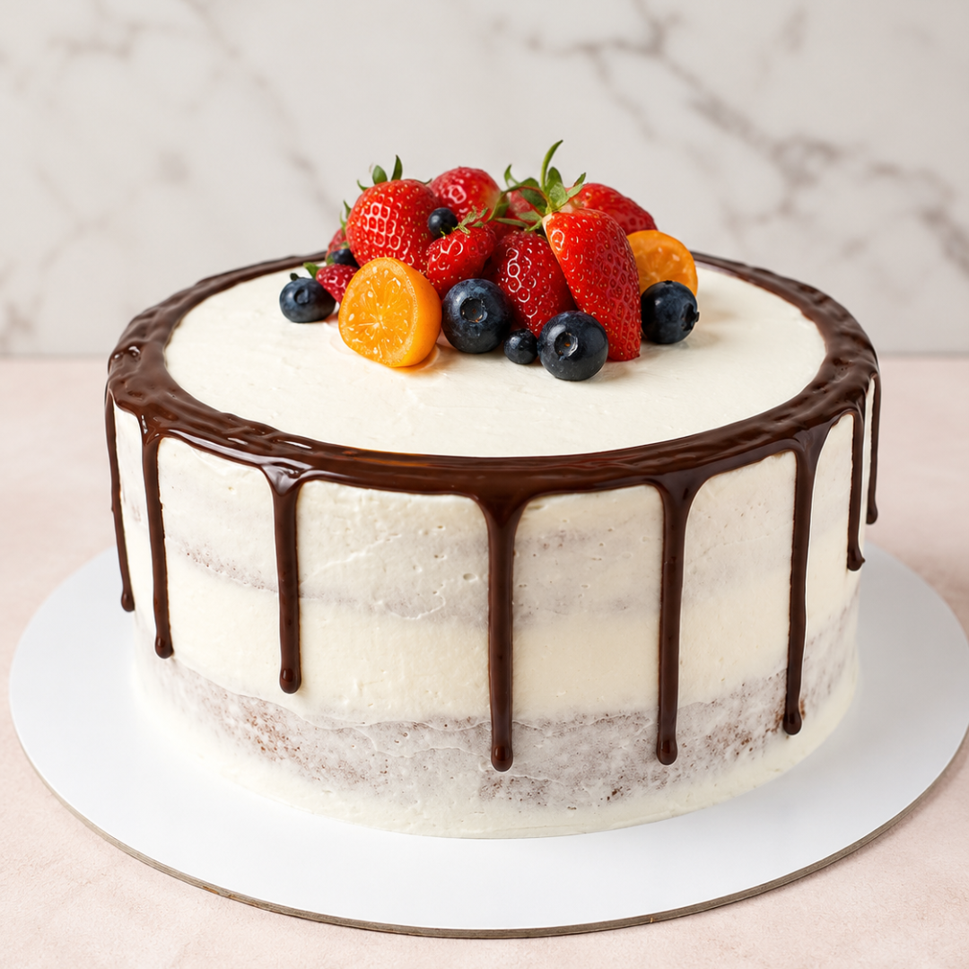 Torta Chocovainilla