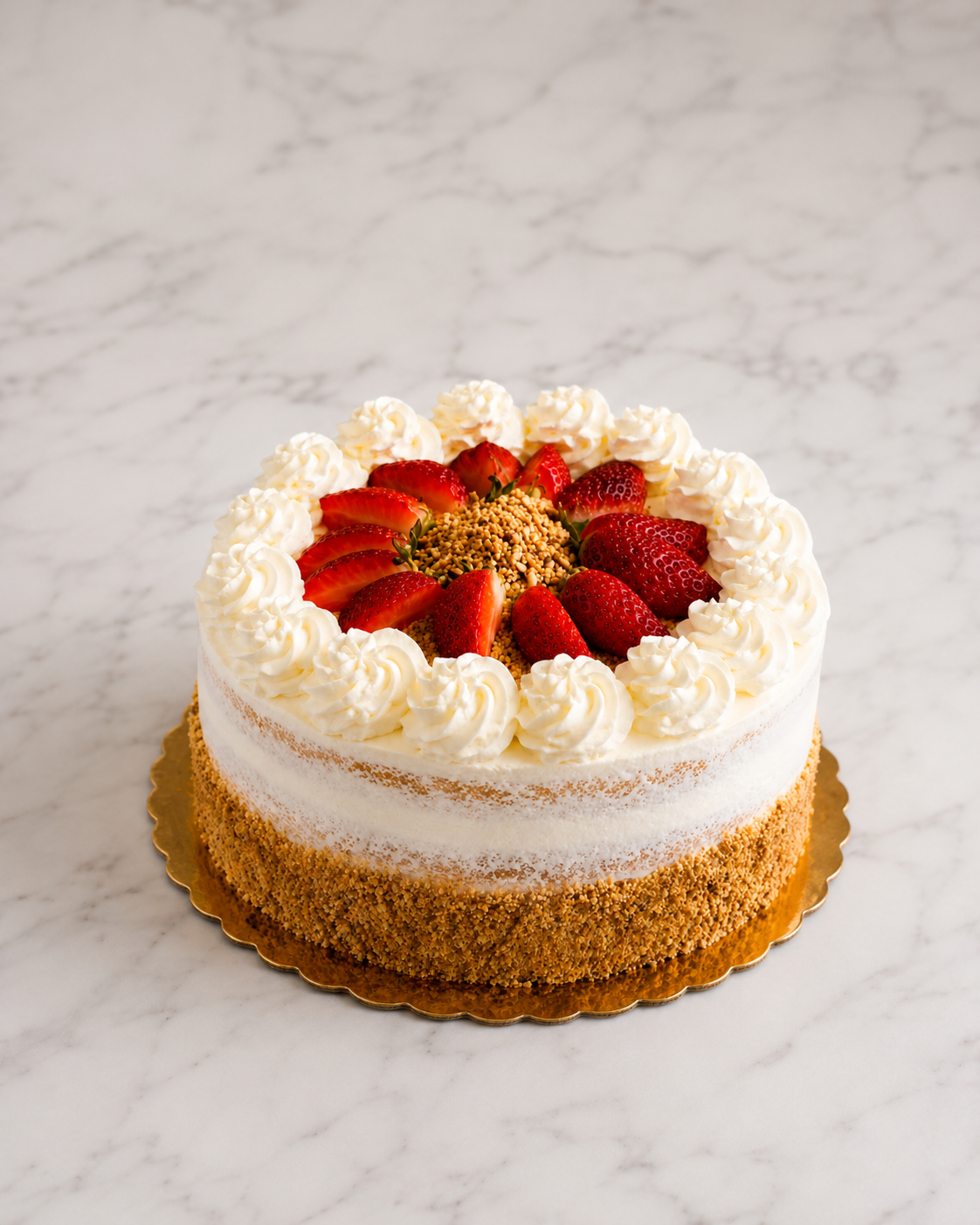 Torta de Almendras con Crema de Limón